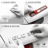 CXEHU1 3D ABS GLC200 GLC260 GLC300 Rear Trunk Letters Emblem Badge Logo Sticker For Mercedes Benz GLC Class Car Styling Accessories