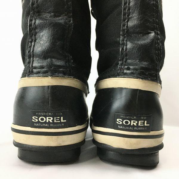 Sorel Премиальные зимние ботинки с подкладкой Размер 4.5 21.5 Черный(ИСПОЛЬЗОВАЛ)