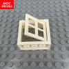 MOC Кубики Городской Дом Окно 1x2x3 1x2x2 30044 60607 Образовательные Собранные Строительные Блоки Модель Архитектура Детские Игрушки