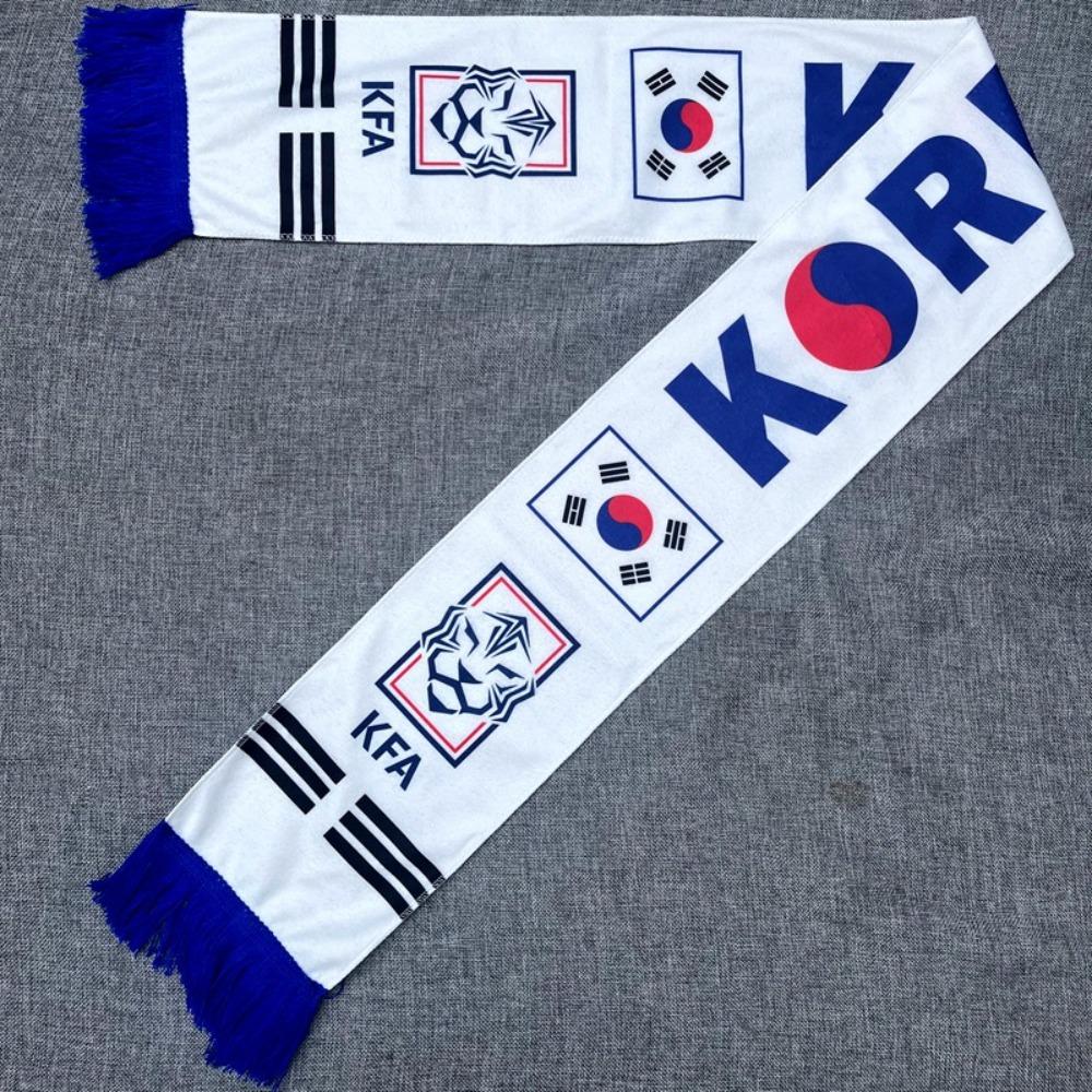 Club Support Scarf Knitted Double Warm Scarf