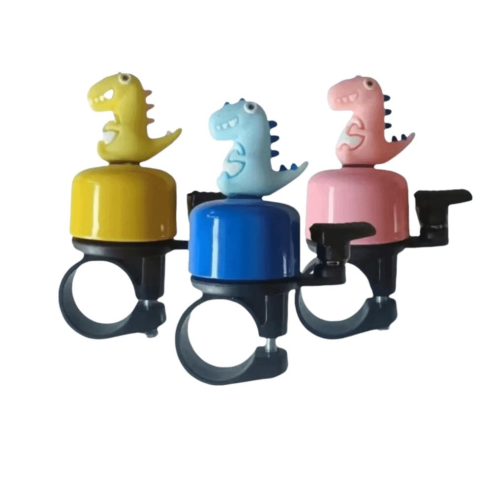 Cartoon Dinosaur Bicycle Bell Metal Warning Alarm Bell New Kids Cycling Bell  Handlebar Accessories