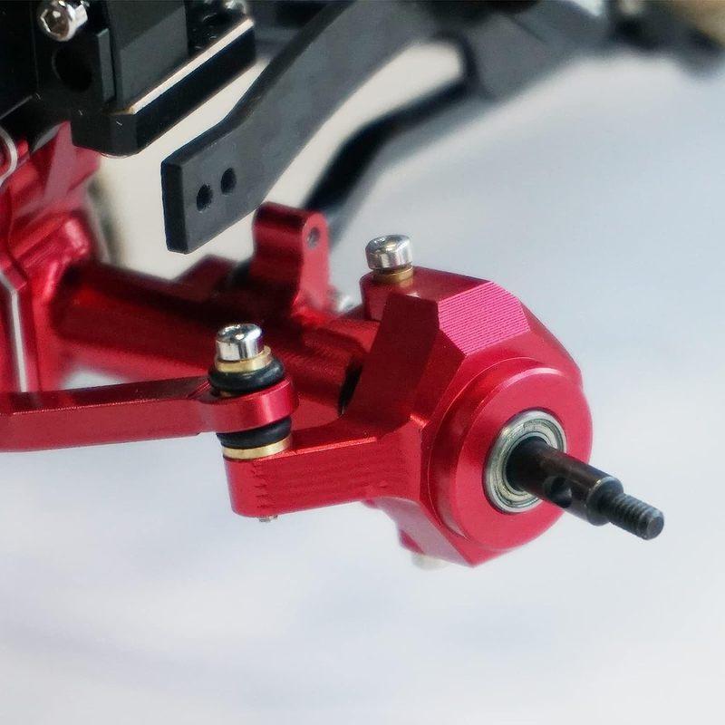 OGRC 1/24 Steel Front Axle Drive Shaft CVD Set for 1/24 Axial SCX24 C10/JLU/Bronco/Gladiator/Deadbolt Upgrades Parts-2pcs