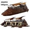 Креативный 3942 шт. UCS 75397 Парусная баржа Строительный блок Классическая модель парусника Кирпичи Сборные игрушки для детей Взрослый Рождественские подарки