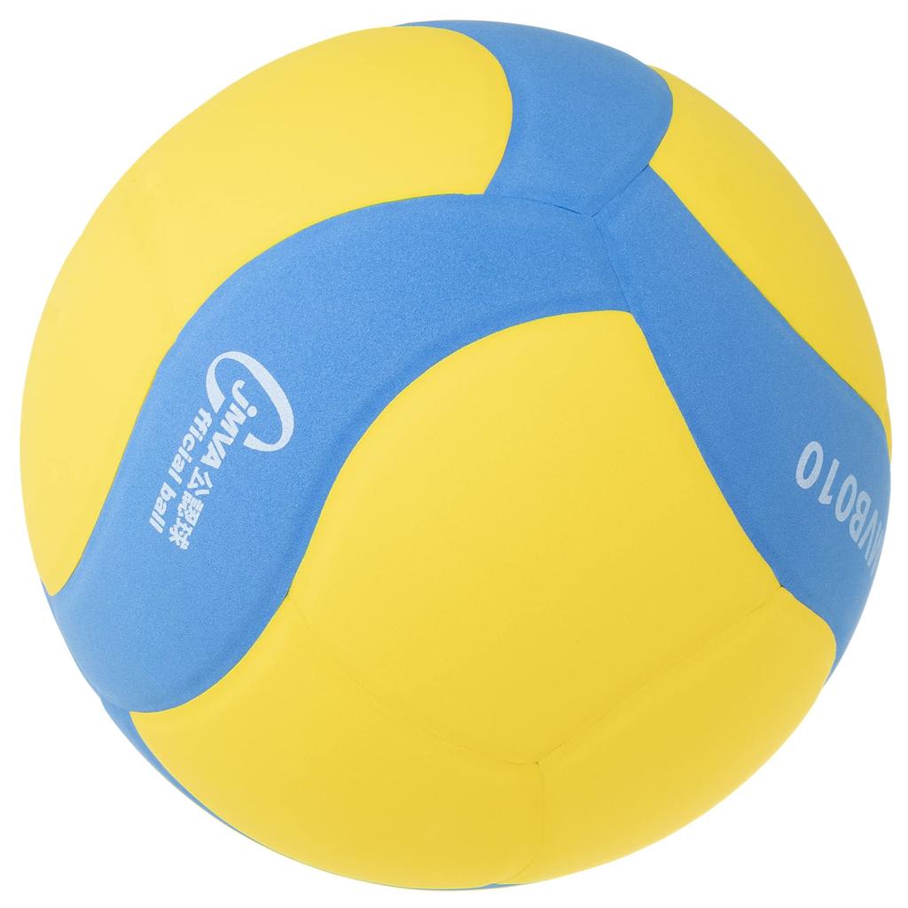 Mikasa Mixed Size Match Recommended Internal (MIKASA) Volleyball, 5, Ball, Yellow/Blue, MVB010-YBL, Pressure 0.175~0.210 (kgf/cm²)