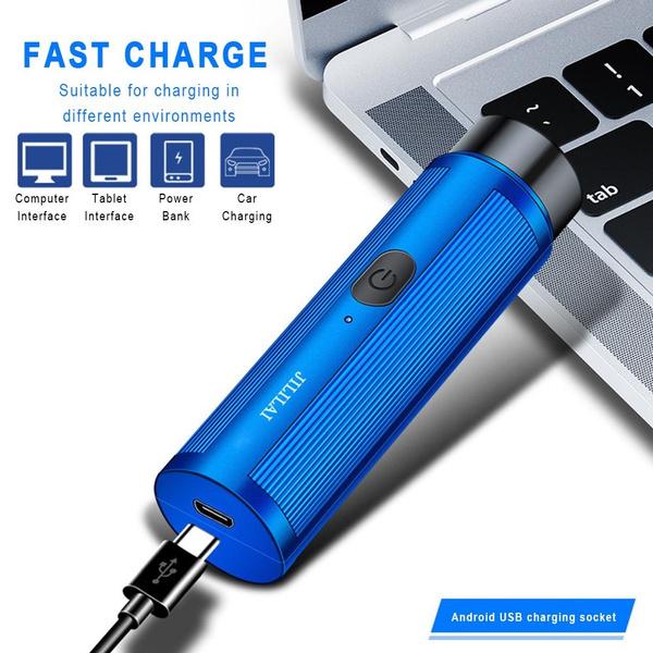 Portable Mini Electric Shaver Mens Beard Razor Trimmer Automatic Quick Shaving USB Rechargeable Shaver for Men Women Gifts