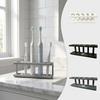 No Drilling Toothbrush Holder Multi-Slot Design Storage Rack Pencil Holder  Bathroom Countertop
