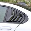 2PCS Car Rear Window Triangle Shutter Decoration Panel Cover Stickers Trim For BMW G20 G28 3 Series Auto Exterior Accessories