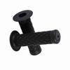 22mm 7/8"   Vintage Soft Rubber Handle Bar Hand Grips For Motorcycle Dirt Bike Black