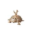 Подставка для благовоний, Antique Brass Tortoise Dhoop Dani (5 inch), Nestroots