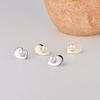 Нерегулярные серьги Love Pearl, французские легкие роскошные ретро-серьги, маленькие