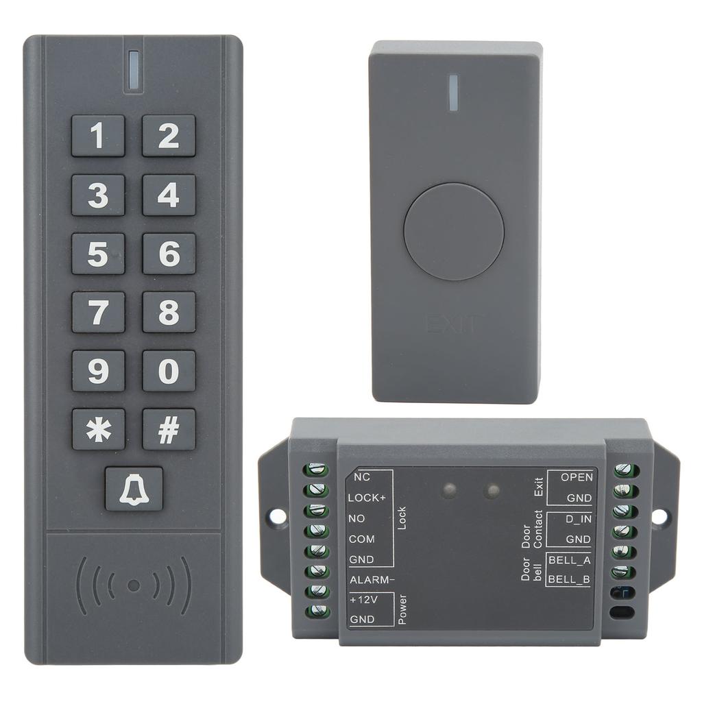 Keypad Access Control System IP66 Waterproof ID Card Wireless Access Controler Smart Lock for Home