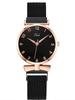 1 piece/set women's watch, women's watch, digital sunflower bow, lazy person, magnet watch, quartz watch
