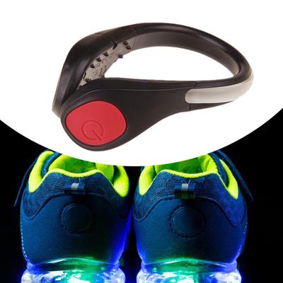 Светодиодный светильник с зажимом для обуви, 2 режима, аксессуар, вспышка, ночное предупреждение безопасности, подсветка на открытом воздухе