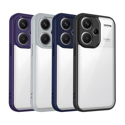 Чехол для Xiaomi Redmi Note 13 Pro Plus 5G Чехол Силиконовый бампер с воздушной подушкой Прозрачная матовая задняя крышка Жесткий чехол для Redmi Note 13 Pro+