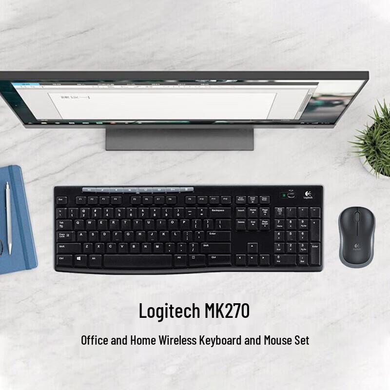 Logitech Беспроводной комплект клавиатуры и мыши MK270