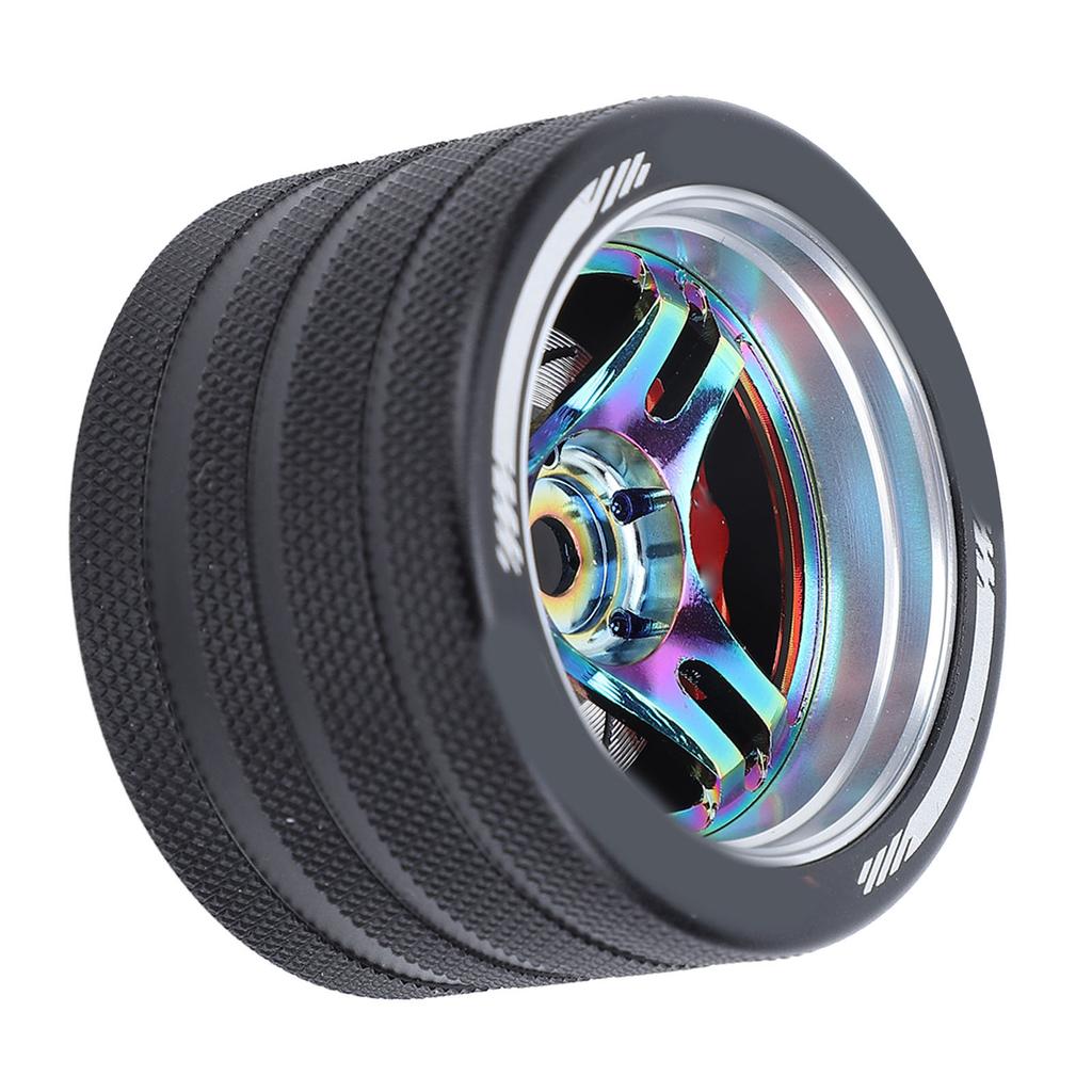 RC Transmitter Steering Hand Wheel Replacement Accessory Aluminum Alloy RC Steering Wheel Grip for for FUTABA