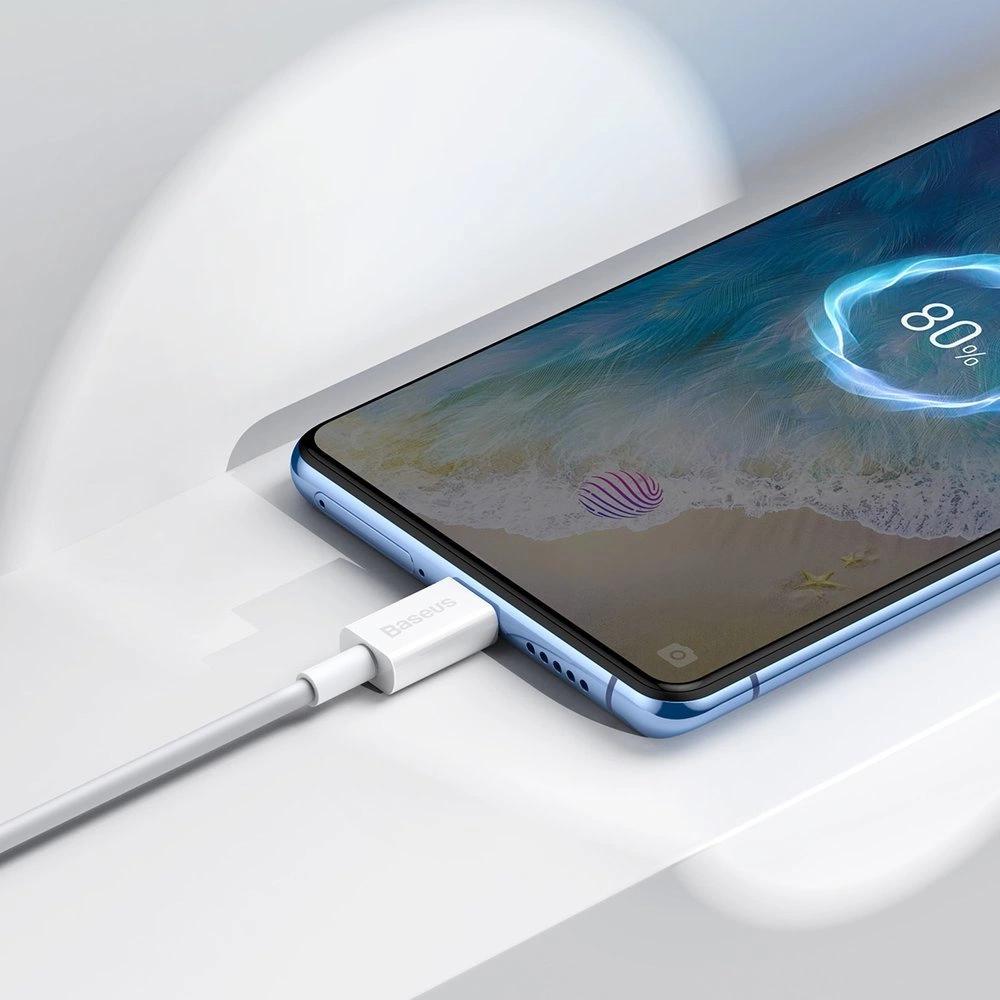 Baseus Superior Cable Usb - Micro Usb Cable For Fast Charging 2A 1M White (Camys-02)