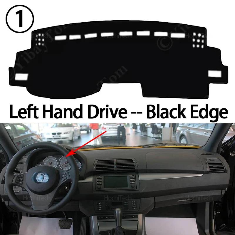 Для BMW X5 E53 1999 2000-2006 Накладка на панель приборов автомобиля Предотвращающая блики Коврик от солнца Противо-УФ Ковры Нескользящий Чехол Маты 2001 2002 2003