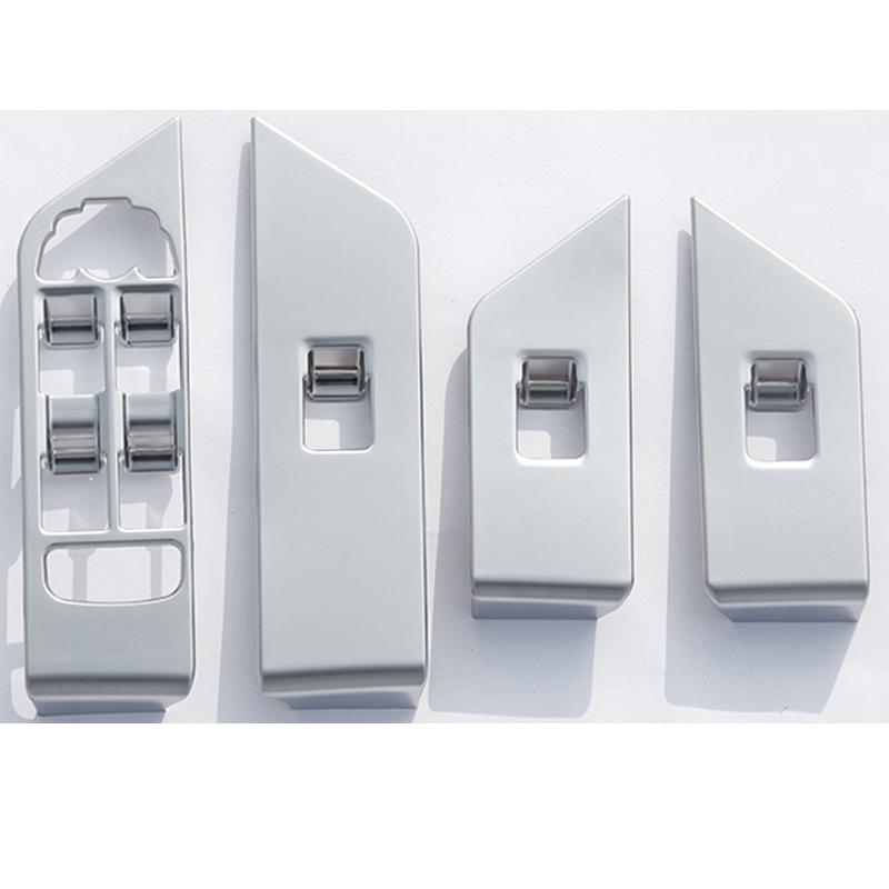 For Land Rover Range Rover Evoque 2012-2018 Car Door Window Button Panel Cover Trim ABS Glass Lift Decoration Accessories