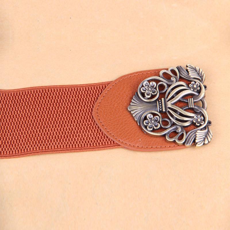 Женский винтажный пояс, женский широкий металлический однотонный пояс, платье, юбка, украшение одежды