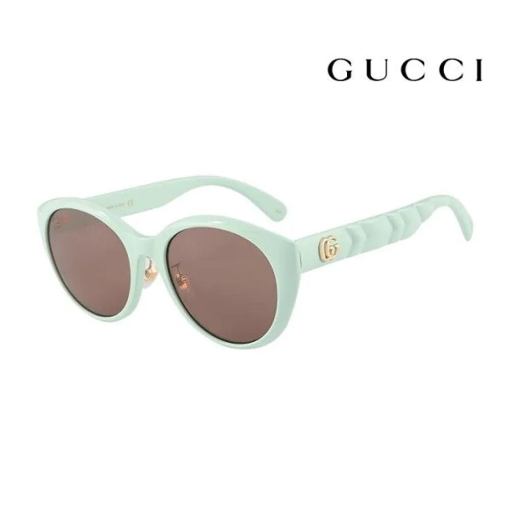 Gucci Солнцезащитные очки GG0814SK 003 Кошачий глаз Роговая оправа Защита от УФ Женские