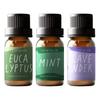 Набор эфирных масел: Эвкалипт, Мята, Лаванда (3 шт), Essential Oils: Eucalyptus, Mint, Lavender Set of 3,  Essentialista