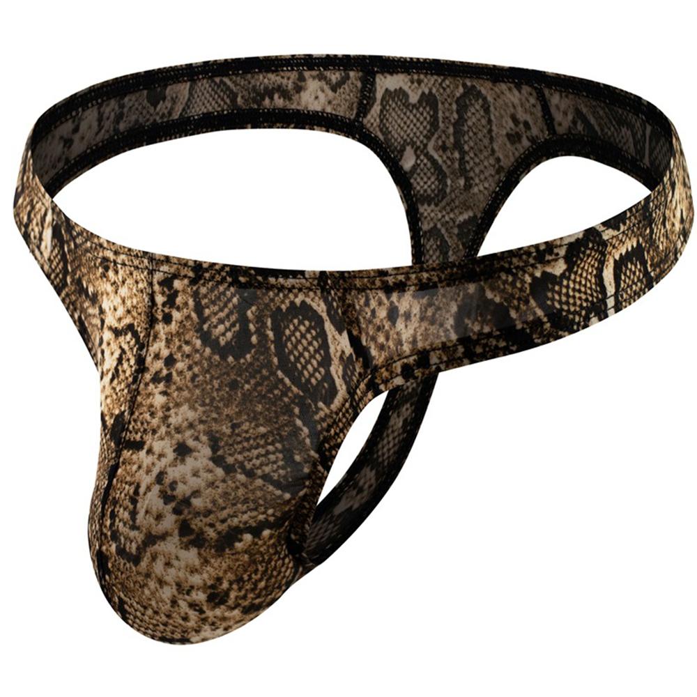 Briefs Underwear Comfort G-string Knickers Leopard