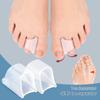 2Pcs Hammer Toe Straightener Hammertoe Corrector For Curled Crooked Bent And Claw Toes Lift Toe Tip Toe Cushion Foot Care Tool