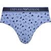 Emporio Armani Хлопковые трусы с логотипом 3 шт. Мужское нижнее белье 112132-4F717-75336