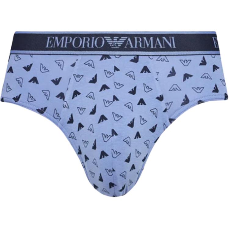 Emporio Armani Хлопковые трусы с логотипом 3 шт. Мужское нижнее белье 112132-4F717-75336