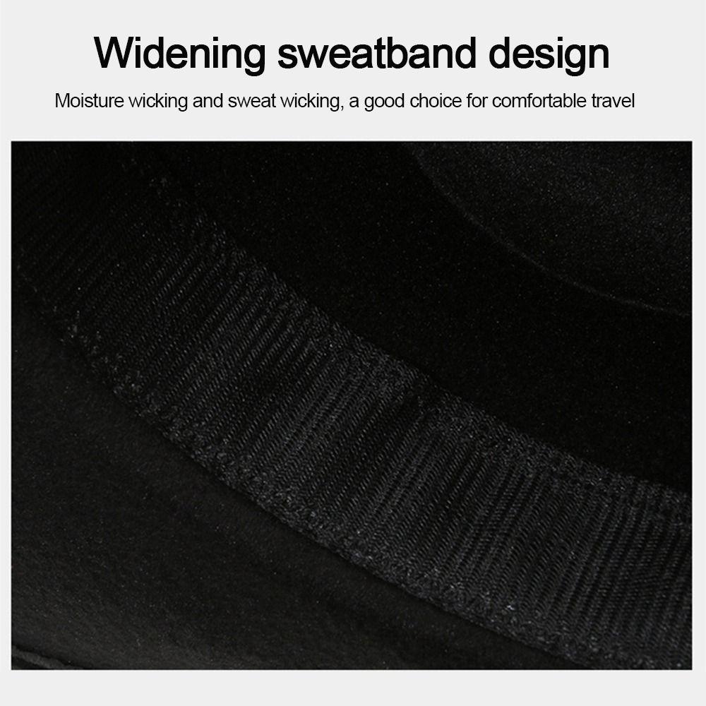 Solid Color Jazz Cap Felt Panama New Fedora Hat  Dress Dance Party