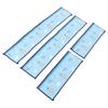 Crib Liner Securely Fixed Anti Collision Heightened High Protection Crib Protector Bumper Pad for