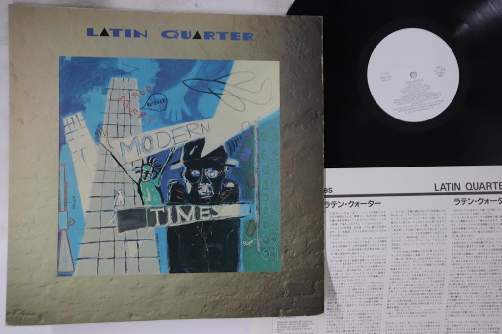 LP Record LATIN QUARTER - Modern Times 25RS259PROMO ARISTA 1985 Japan Rock Used