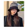 Knit Hat Winter Bucket Hat Women's Fisherman Hat