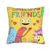 Подушки с принтом Smiling Friends Пим и Чарли Декоративные наволочки Разные размеры для гостиной