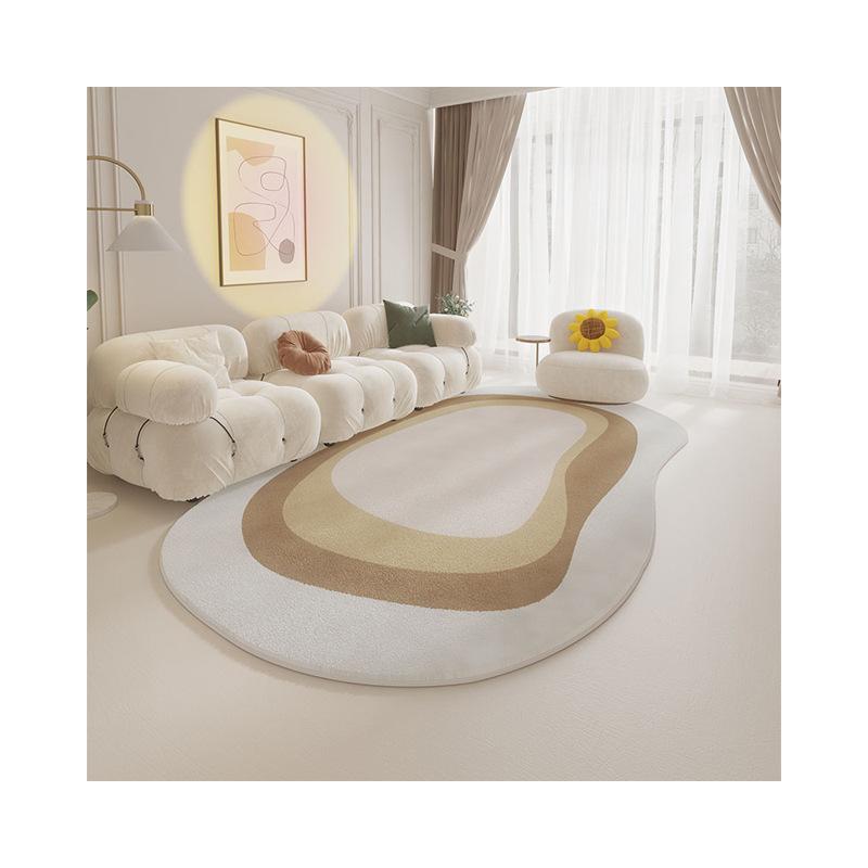 Неправильный ковер для гостиной, ковер для спальни, прикроватный ковер, ковер для журнального столика, бытовой, прочный и простой в уходе