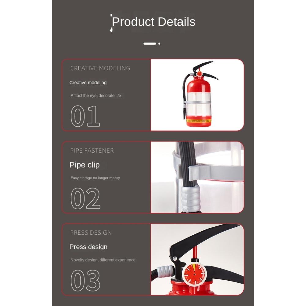 Beer Barrel Fire Extinguisher Wine Cannon Draft Beer Machine Beverage Barrel Dispenser Family Creative Water Dispenser