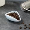 1pcs Coffee Bean Measuring Plate, Balance, Bean Plate, Coffee Powder, Ceramic Measuring Cup Weighing