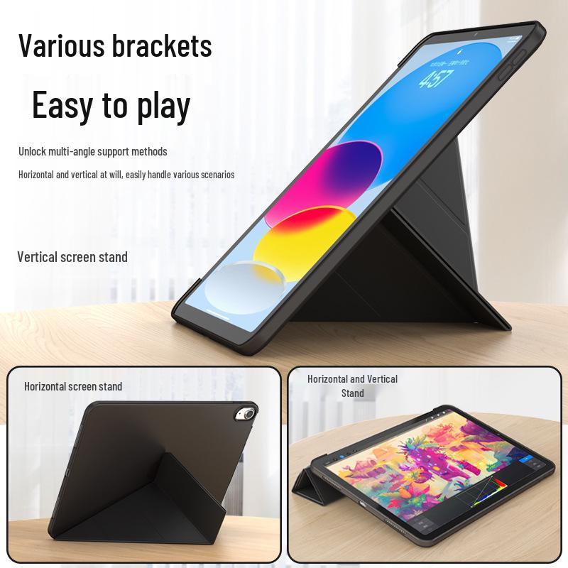 Защитный кожаный чехол для iPad 10 - Мягкий корпус для iPad Pro 11 дюймов, iPad 10,2/10,5 дюймов
