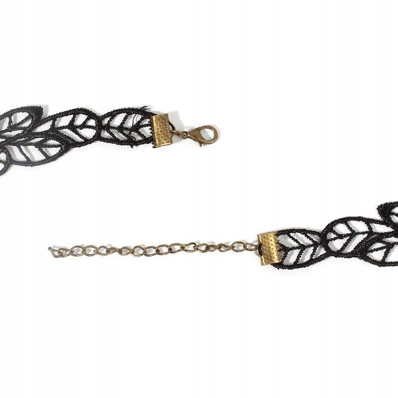 Choker Lace Embroidery Black Necklace Gothic Ch07