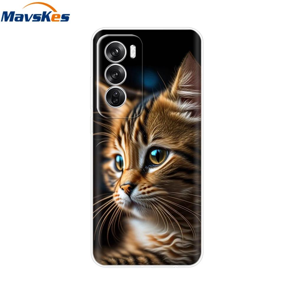 Чехол для OPPO Reno 12 5G Прозрачная накладка для OPPO Reno12 Pro 5G Reno12 Роскошные Мраморные Мягкие Силиконовые TPU Чехлы для Телефона Funda Capas