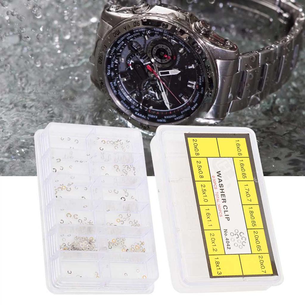 Watch Push Button Washer Clip Calendar Disk Watch Repairing Tool Accessory