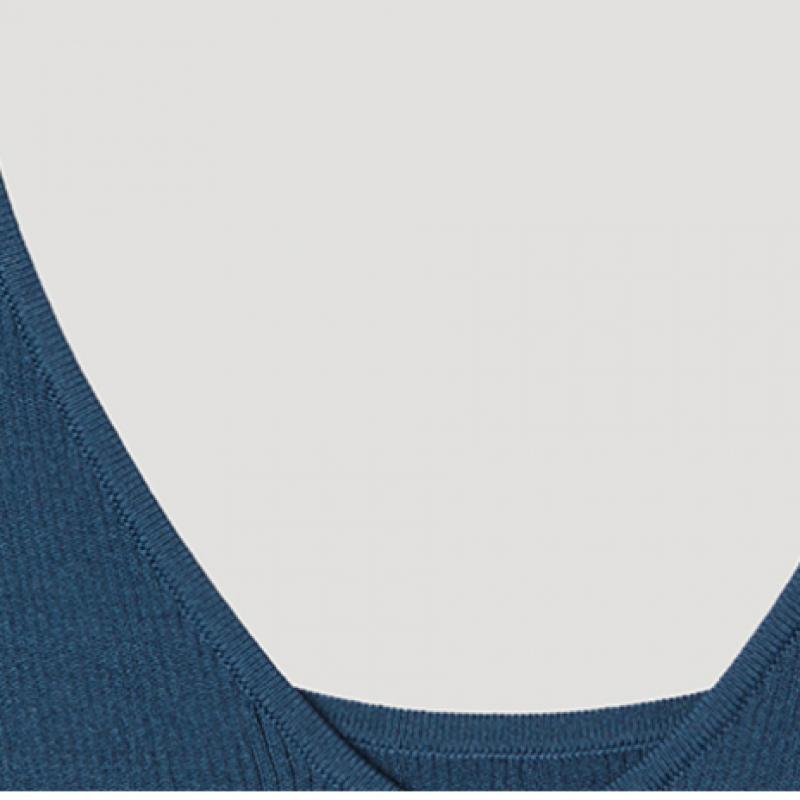 [She S miSS] Двусторонний трикотажный топ без рукавов SSkpop22530 Tg