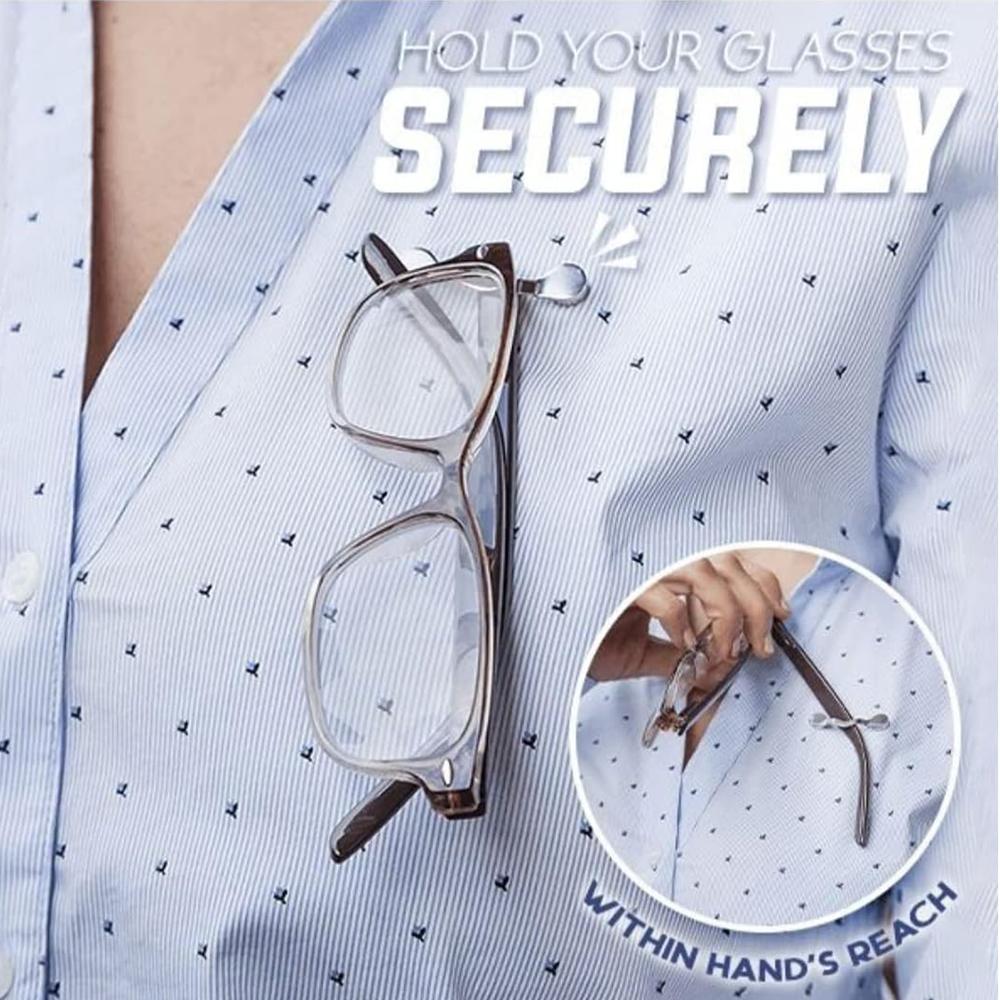 Магнитный держатель для очков Стильный и практичный аксессуар для тех, кто носит очки