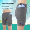Health Care Shorts Striped Stretchy Men Women Pockets Underwear with Place of Urine