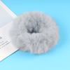 Scrunchies Fur Hair Ties Fuzzy Fur Band Rope Wristband Ring Ponytail Holder Accessories for Women Girls Multi-colored