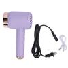 Cordless Ionic Hair Dryer Portable Stylish Hot Cold Wind Blow Dryer for Home and Travel Purple