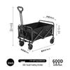 ZISIZ Outdoor Foldable Camping Wagon