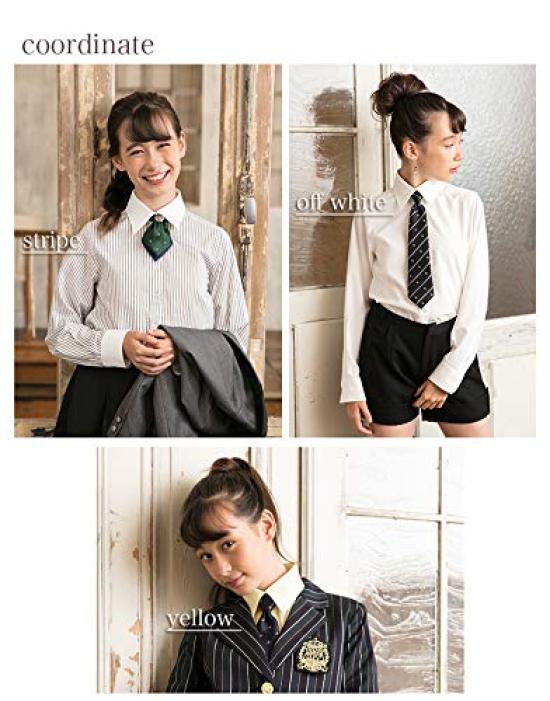 Blouse for Long Sleeve Dress For School Entrance Graduation 150cm [Arisana] Children, Girls, White, Shirt, Children's Clothing, Shirt, Shirt, Formal,