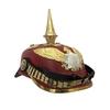 Немецкий прусский шлем Pickelhaube, имперский офицерский шипованный шлем, носимый для взрослых